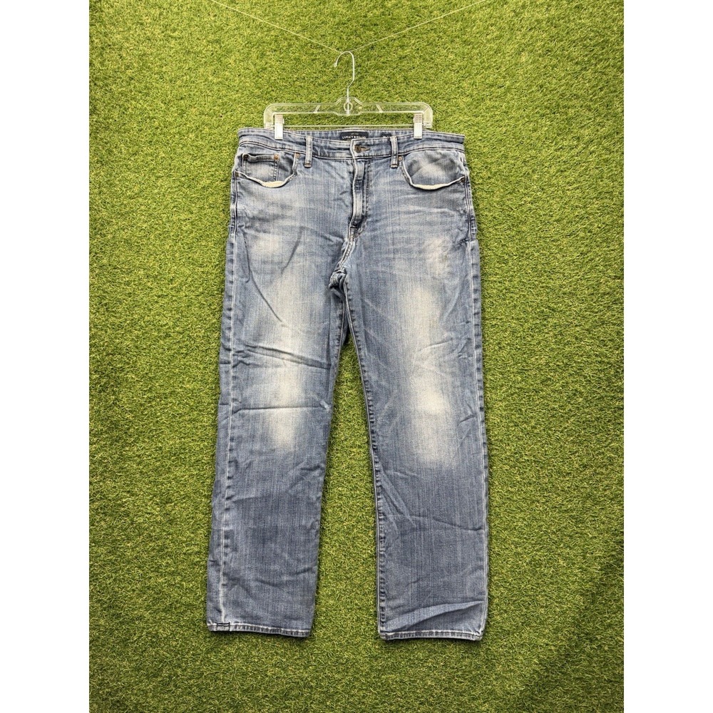 Lucky Brand Jeans Mens 36x32 Vintage Straight Medium Wash Denim Stretch Casual